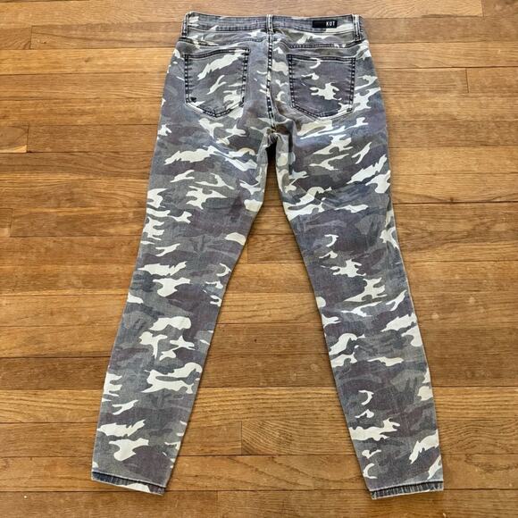Kut From The Kloth camo straight leg mid rise jeans pants size 6
 b36 - Picture 6 of 6
